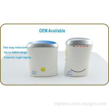 2.4 Ghz Digital Audio Baby Monitor With High Sensitive Inte